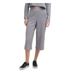 DKNY Womens Wide Leg Pants Stretch